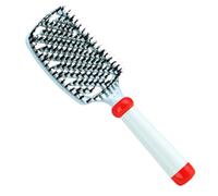 Spazzola per pettinare, spazzola per massaggio, ammorbidente e districante per capelli - per lisciare i capelli verso il retro - per donne e uomini acconciatura con volume riccio viaggio salone
