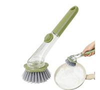 Spazzola per piatti con dosatore di sapone,Pulitore manuale antiscivolo | Spazzole da cucina per piatti,per pulire fornelli lavelli pentole cucina casa dormitorio elettrodomestici e il
