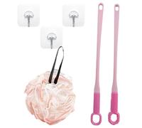 Spazzola per piedi con manico lungo, Scrubber per piedi con manico lungo | Spazzola per pulizia fessure punta in silicone con manico lungo,Spazzola da bagno ergonomica morbida per la pulizia tra le di