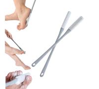 Spazzola per piedi per doccia,Spazzola lavapiedi in silicone,Spazzola per la pulizia delle dita dei piedi con manico lungo,Pulizia degli interstizi delle dita dei piedi (1 set-A)