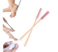 Spazzola per piedi per doccia,Spazzola lavapiedi in silicone,Spazzola per la pulizia delle dita dei piedi con manico lungo,Pulizia degli interstizi delle dita dei piedi (1 set-B)