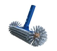 Spazzola per piscina - Spazzola per la pulizia della piscina, testa angolata con setole morbide, per rimuovere le macchie di piastrelle, spa, vasca idromassaggio, stagno, alghe, manutenzione