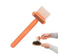 Spazzola per Pulire Spazzole Setole Rigide Pettine Pulente | 2-In-1 Pulitore per Pettini e Spazzole per Casa Ufficio Salone Viaggi Tastiera Fessure Griglie Ventilazione