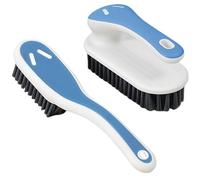 Spazzola per pulizia con setole morbide, spazzola smacchiatore per tessuti, spazzola per la pulizia del bucato, piccola spazzola per la pulizia della casa, per tappeti, vestiti, bagno, scarpe da