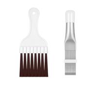 Spazzola per Pulizia del Condizionatore D'aria,2 PCS Kit Pulizia Asciugatrice Pennello per Asciugatrice Spazzole per Pulire per la Frigorifero Pulizia del Metallo Radiatore