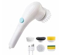Spazzola per pulizia elettrica Pulitore portatile Cordless Spin Scrubber Cucina