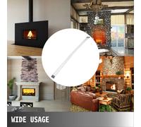 Spazzola per pulizia in nylon spazzacamino canna fumaria frusta camino strumento