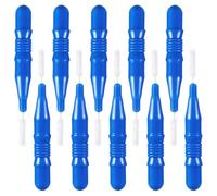 Spazzola per Pulizia Interdentale Blu 50 Pezzi in Plastica | 2, 5mm, Rimuove Residui tra Denti, Accessorio per Igiene Orale e Quotidiana