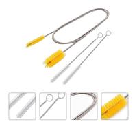 Spazzola per pulizia tubo flessibile elastico a doppia estremità, 3 pezzi