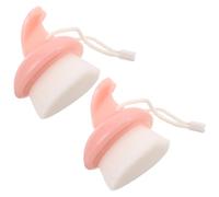 Spazzola per Pulizia Viso Manuale Rosa a Cuore, 2 Pezzi | Nylon, Asciugatura Rapida, per Viaggio e Bagno, Design Stiloso, Rimozione Pelle Morta
