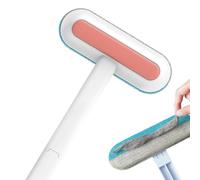 Spazzola per rimuovere i capelli del gatto - statico, pelle gatto | Mezza Spazola Tappeti riutilizzabili con design ergonomico, spazzola multiuso per tocchi di biancheria da con divano a casa