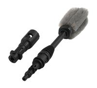 Spazzola per ruota Auto Cerchio Auto Pulitore Scrubber per Maniglia per ruota