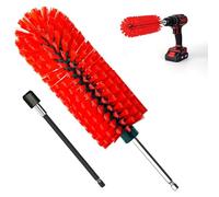 Spazzola per ruota, spazzola morbida per la pulizia delle ruote, altamente densa e resistente, per cerchioni, motori, scarico, moto