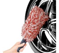 Spazzola per Ruote Auto - Spazzola per Pneumatici, Spazzola per Pulizia Cerchi | Spazzole Mozzo Ruota in Microfibra, Spazzole per Pulizia Ruote Morbide, Scrub Di Pulizia