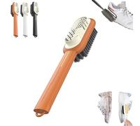 Spazzola per scarpe 2 in 1 in pelle scamosciata, gomma lucidante con spazzola a setole morbide per la pulizia della pelle scamosciata e nabuk brus-h, spazzole magiche in gomma con setole morbide per