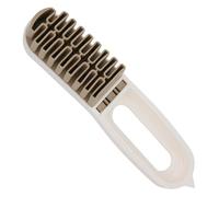 Spazzola per scarpe in gomma scamosciata 2 in 1 per uso domestico, strumenti per la pulizia delle scarpe in gomma, facili da appendere, spazzola morbida per scarpe per la pulizia completa