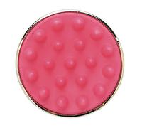 Spazzola per shampoo con pettine in silicone, pettine per shampoo, massaggiatore esfoliante per cuoio capelluto, per lavare i capelli, spazzola per capelli per massaggio in silicone (Gold)