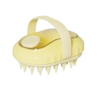 Spazzola per shampoo e doccia, per la cura del cuoio capelluto, per lavare i capelli, testa per doccia, setole morbide in silicone, esfoliante per massaggi e dallo stress, per capelli bagnati