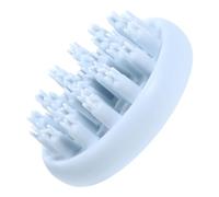 Spazzola per Shampoo in Silicone Blu, Massaggiatore | Cuoio Capelluto e Chioma, Uso in Barber Shop, Adatta a Tutti i Tipi di Chioma