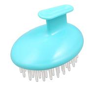 Spazzola per shampoo in silicone massaggio del cuoio capelluto capelli bagnati e asciutti Manico ergonomico antiscivolo Pulisci il Promuovi la circolazione doccia cura dei