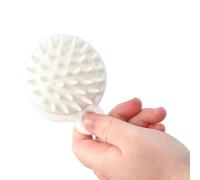 Spazzola per shampoo in silicone, spazzola rotonda per massaggio del cuoio capelluto, strumento per la cura dei capelli, spazzola morbida per doccia, massaggiatori per la schiena, per donne e uomini
