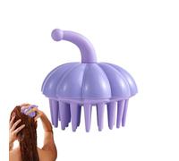 Spazzola per shampoo - Massaggiatore del cuoio capelluto, purificatore dei capelli, pettine esfoliante morbido | Detergente per la testa in silicone morbido per la rimozione della forfora, pulizia