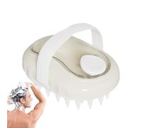 Spazzola per shampoo, massaggiatore per cuoio capelluto, in silicone con setole morbide, spazzola esfoliante per la testa per alleviare lo stress, pulire in profondità, spa a casa, capelli bagnati o