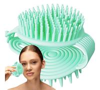 Spazzola per shampoo massaggiatore per cuoio capelluto, massaggiatore per capelli a doppio lato, esfoliante per cuoio capelluto, esfoliante per cuoio capelluto bagnato e asciutto, per donne e uomini