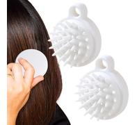 Spazzola Per Shampoo Massaggiatore Per Cuoio Capelluto - Spazzola Per Scrubber Per Cuoio Capelluto In 2 Pezzi | Scrubber Per Testa Con Pettine Per Massaggio | Strumento Perfetto Per Il Massaggio Del C