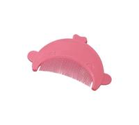 Spazzola per shampoo per bambini con pettine morbido, spazzola massaggiante in silicone per corteccia di latte e spazzola per la cura del cuoio capelluto per neonati, massaggio del cuoio capelluto del