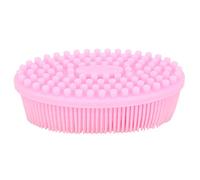 Spazzola per shampoo per bambini Massaggio del cuoio capelluto in silicone Lavaggio dei capelli Spazzola da bagno per bambini Piccoli neonati Setole morbide Esfoliante delicato