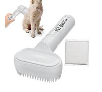 Spazzola per shampoo per cani, con dispenser di sapone per massaggi lenitivi, spazzola per scrub per il bagno dei cani, per gattino coniglio, cucciolo a pelo corto o lungo gatto, pulizia e