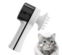 Spazzola per shampoo per cani, spazzola per shampoo per gatti da interni, spazzole per cani a pelo corto, dispenser elettrico per shampoo per cani, pettine lavabile per massaggio, ricarica rapida per