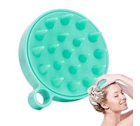 Spazzola per shampoo per capelli, spazzola massaggiante con manico, spazzola per massaggio del cuoio capelluto, doppio uso massaggio della testa e crescita dei capelli, per donne e uomini