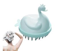 Spazzola per shampoo per cuoio capelluto - Esfoliante in silicone morbido per cuoio capelluto, design rimovibile | Pettine da doccia a forma di cigno, pulizia profonda del cuoio capelluto,