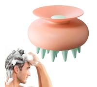 Spazzola per shampoo per massaggiatore per cuoio capelluto, spazzola per lavare i capelli, spazzola per shampoo in silicone morbido, esfoliante impermeabile per cuoio capelluto, strumento di massaggio
