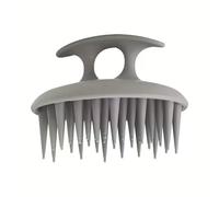 Spazzola per shampoo per massaggio del cuoio capelluto in morbido silicone, pettine ergonomico per lavaggio dei capelli, esfoliante delicato per la rimozione della forfora per capelli bagnati e