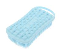 Spazzola Per Shampoo Spazzola Per Il Bagno Spugne Per La Pulizia Spazzola Per Massaggi Per Bambini Scrub Corpo Shampoo Per Il Cuoio Capelluto Piccoli Shampoo Sky-blue Gel Di Silice Healeved