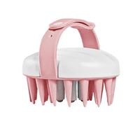 Spazzola per shampoo, spazzola per massaggio del cuoio capelluto, pettine per il lavaggio dei capelli in silicone per una pulizia profonda e un massaggio alla testa, design ergonomico per la doccia e