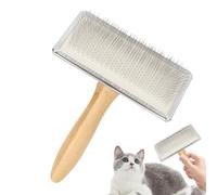 Spazzola per spargimento del cane, spazzola per toelettatura per cani, strumenti di pulizia, pettine per rimuovere il sottopelo per cuccioli a corto, medio e lungo