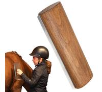 Spazzola per spargimento di , in acciaio inox, per toelettatura dei , manico ergonomico in legno, nessun danno per cani, gatti, capre, mucche e