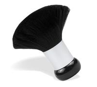 Spazzola per spolverare il collo del barbiere, 11,9 cm, setole morbide con base in piedi, ideale per depilazione della scollatura e delle orecchie