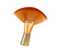 Spazzola per spolverare il collo del barbiere per tagliare i capelli a forma di ventaglio spazzare taglio rimuovere sciolto dalla scollatura collo spolverino spazzola