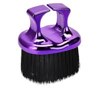 Spazzola per spolverare il collo per la pulizia del taglio dei capelli del barbiere rimuovere i capelli rotti dal collo viso orecchie spazzola per la pulizia interna dell'auto