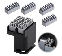 Spazzola per stampanti 3D in silicone con 4 testine in silicone - Set di pulizia di alta qualità per stampanti 3D, compatibile con stampanti Bambulab P1S e BIQU