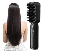 Spazzola Per Stirare I Capelli 3 Livelli Temperatura Senza Fili | Spazzola A Capelli Lisci per Viaggi Vacanze e Mattine di Fretta