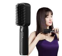 Spazzola Per Stirare I Capelli Styling Sicuro Anti Ustioni e Senza Fili
