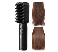 Spazzola Per Stirare I Capelli Styling Sicuro Anti Ustioni e Senza Fili | Piastra per Capelli Ricaricabile Per Uso In Casa, In Viaggio, In Vacanza E In Mattine Di Fretta
