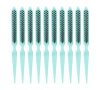 Spazzola per Stuzzicare i Capelli in Nylon da 10 Pezzi Spazzola per Stuzzicare la Coda di Topo Professionale per il Salone di Casa per lo Strumento per lo Styling della