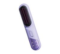 Spazzola per styler portatile con 4 impostazioni calore e rivestimento protettivo per uno styling liscio e senza effetto mentre sei in movimento Spazzola per lisciare i capelli elegante